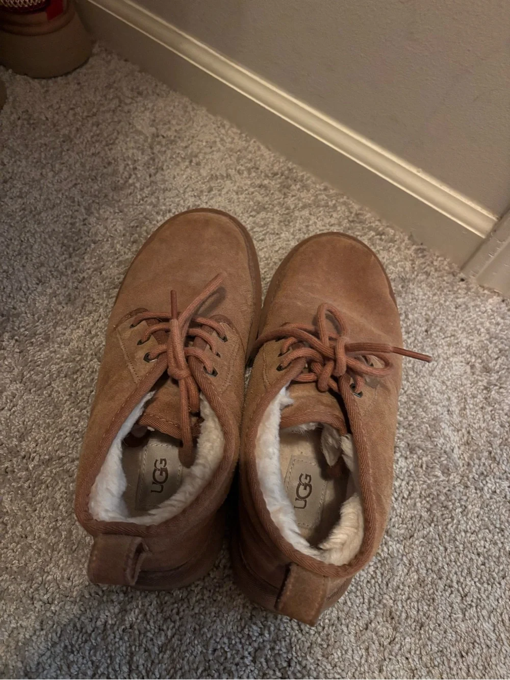 UGG suede upper